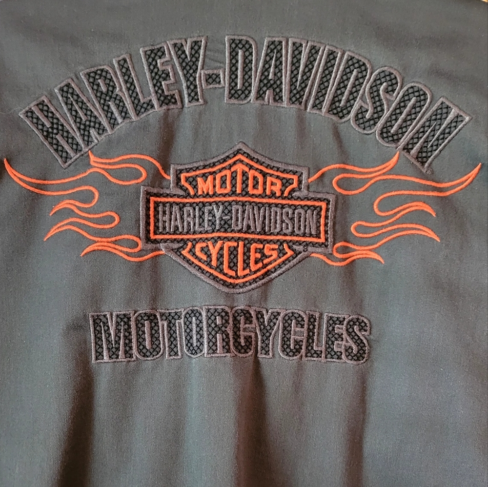 NWOT Harley Davidson Button Down Short Sleeve